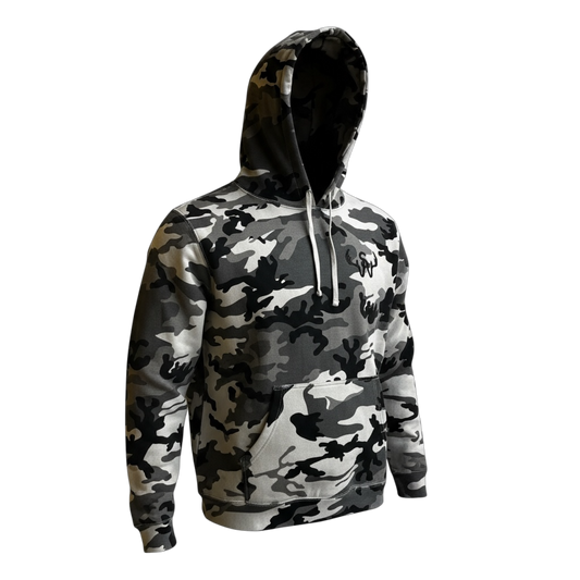 “BUCK” SNOW CAMO HOODIE
