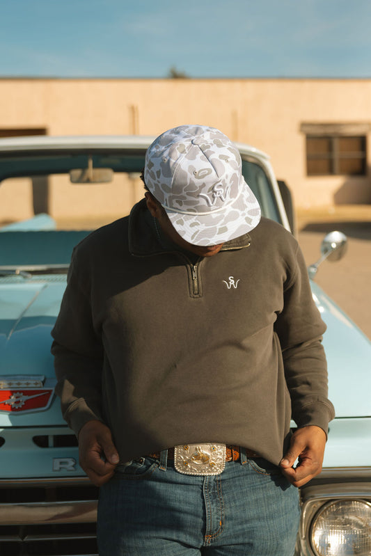 Dark Grey Lightweight Quarter Zip